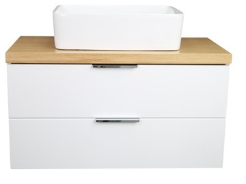 SZAFKA ŁAZIENKOWA Z BLATEM 80 CM! MDF LAKIER!