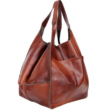 БОЛЬШАЯ СУМКА ИЗ НАТУРАЛЬНОЙ КОЖИ