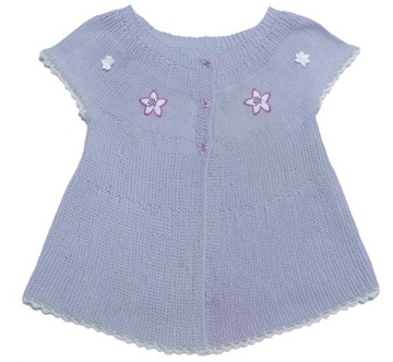 Sweter WEŁNIANY bolerko WOOL ULL HANDMADE 104-110
