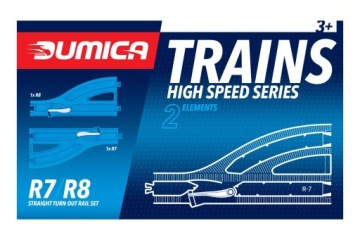 Рейки Dumica R7/R8 стрілки 2 шт.