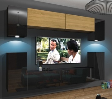 Meble na wymiar Salon Meblościanka Rodos N43 1B