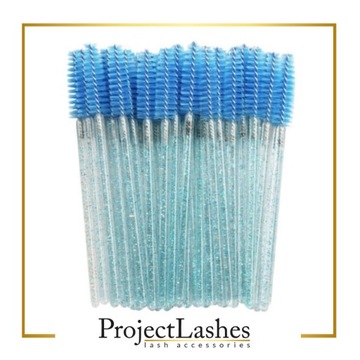 КРИСТАЛЛИЧЕСКАЯ ЩЕТКА ДЛЯ РЕСНИЦ 50ШТ ProjectLashes