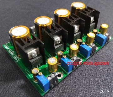LM317 4-канальная печатная плата источника питания звука