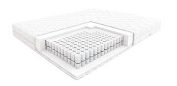 MATERAC SPRĘŻYNOWY HILDING STEP 140X200 SILVER