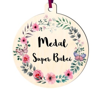 MEDAL NA DZIEŃ BABCI DZIADKA PREZENT UPOMINEK