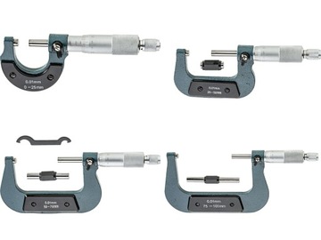 Набор из 4 микрометров 0-100мм микрометр РАСПРОДАЖА