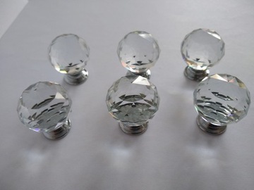 Мебельные ручки в стиле «гламур» Ручка Crystal 30 мм