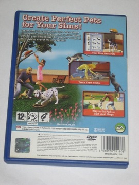 Игра SIMS 2 Pets для PS2 ENG! БДБ