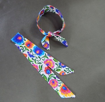 ŁOWICKA лента BAND бандана CLEO highlander_HIT