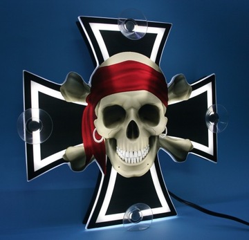 Световой крестовый знак 434_Wiking LOGO TIR