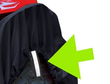 ДЕТСКИЙ ЧЕХОЛ НА ВЕЛОСИПЕДНОЕ СИДЕНЬЕ NOOK, СВЕТООТРАЖАЮЩИЙ 1