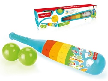 FISHER PRICE ZESTAW DO GRY W BASEBALL DOLU 1818
