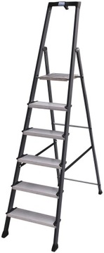 Drabina aluminiowa anodowana Pro Krause Securo 8