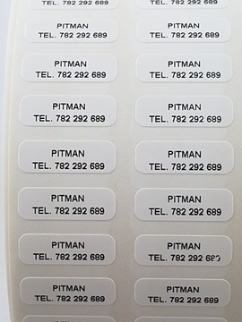 ГАРАНТИЙНАЯ ПЕЧАТЬ ДРОБИЛЬНАЯ БЕЛАЯ 15*5 мм 500 шт.