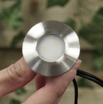 Светодиодная лампа, водонепроницаемая IP67, встроенная, 12 В/0,5 Вт