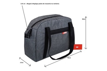 BabyLux СУМКА для МАТЫ CandyBlack для коляски