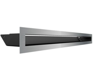Kratka kominkowa luft 45S 60x800 inox bez łączeń