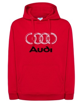 Męska bluza z kapturem AUDI QUATTRO rs6 RS3 XXL