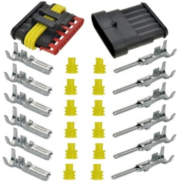 SUPERSEAL SET герметичный соединитель PINS с резинками - 60 шт.