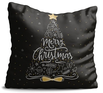 PODUSZKA NA ŚWIĘTA ŚWIĄTECZNA NADRUK PREZENT WZORY