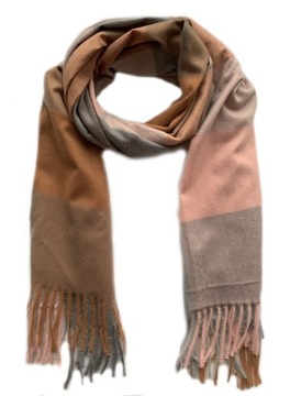 МОДНЫЙ ШАРФ, БОЛЬШОЙ ШАРФ В КЛЕТКУ, ЭЛЕГАНТНАЯ БАХЛА.