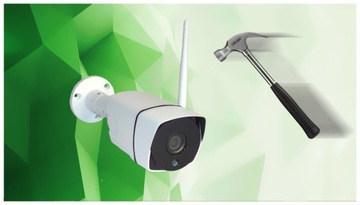 4 камеры видеонаблюдения WIFI HD беспроводной комплект