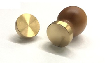 Эталонный латунный штамп 32 мм для сургучной печати бесплатно