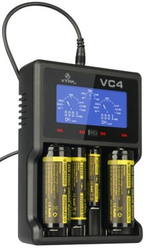 ЗАРЯДНОЕ УСТРОЙСТВО ДЛЯ АККУМУЛЯТОРОВ AA R14 R20 18650 26650