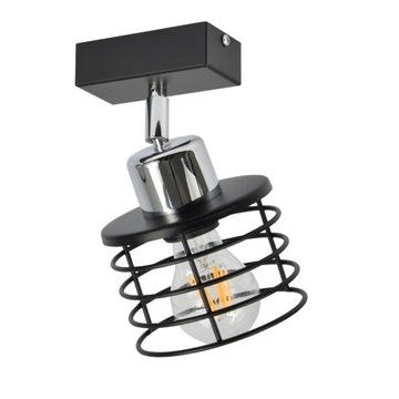 LAMPA SUFITOWA PLAFON ŻYRANDOL EDISON LOFT LED
