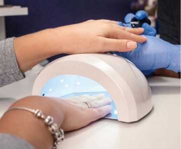 ЛАМПА 48ВТ CLAVIER Q1 LED/UV ЗЕРКАЛО НИЖНЯЯ 30 ДИОДОВ