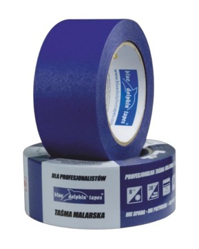 Blue Dolphin taśma papierowa niebieska 48mmx50mb
