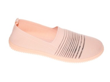 TENISÓWKI z GUMKĄ SLIP ON XJ-2910 Pink r.38