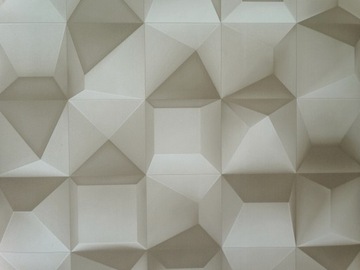 Tapeta ścienna EFEKT 3D geometria 3D