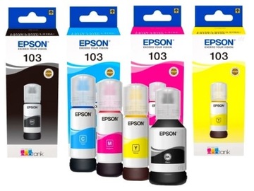 EPSON Tusz 103 KOMPLET CMYK 4 x 65ml