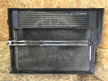 BMW 7 E65 chlodnica wody klimatyzacji intercooler ramka 3.0 D 231 KM LIFT
