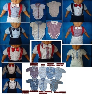 BAWEŁNA POLSKI KOMPLET ELEGANCKI DO CHRZTU 68 INNE