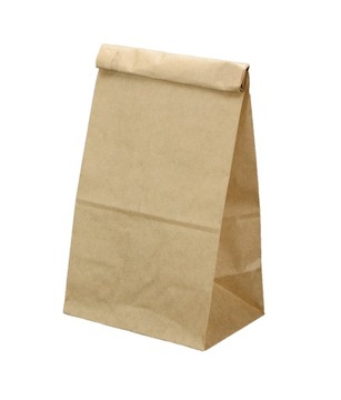 Torebki Papierowe 12x8,5x24cm brązowa 1000szt.