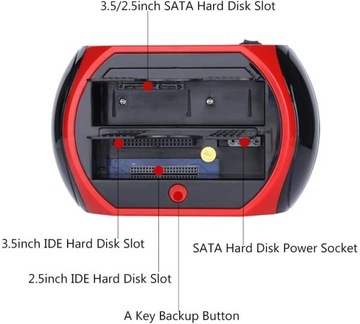 Stacja Dokująca dysków SATA ATA IDE HDD SSD USB