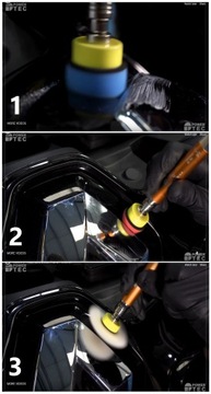 Polerka pneumatyczna detailngowa zestaw 29 elem.