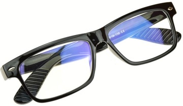 OKULARY ZERÓWKI ANTYREFLEKS DO KOMPUTERA ETUI !