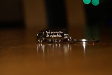 3D брелок для грузовика + гравировка для парня или водителя