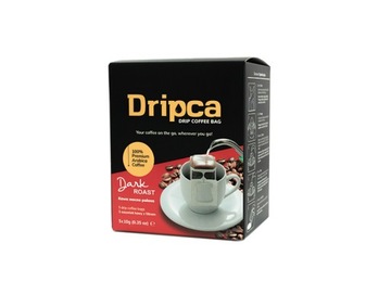 DRIPCA kawa mielona z filtrem PORCJA 5 szt