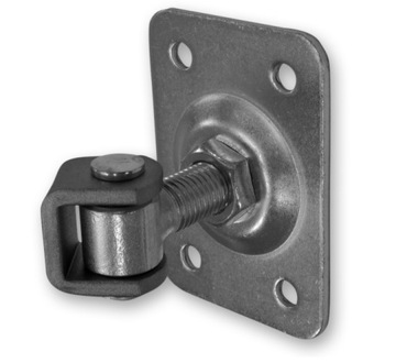 ZAWIASY ZAWIAS REGULOWANY M16 Z PŁYTĄ 120x75 BRAMY
