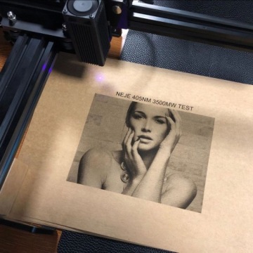 Оригинальный лазерный гравировальный плоттер NEJE Master 20 Вт