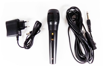 ПОРТАТИВНЫЙ НАБОР ДЛЯ КАРАОКЕ 7 В 1 + 2 USB BLUETOOTH МИКРОФОНА