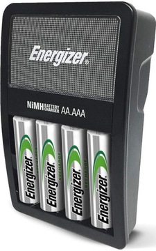 ЗАРЯДНОЕ УСТРОЙСТВО ENERGIZER + 4 АККУМУЛЯТОРА R6 AA 2000 мАч