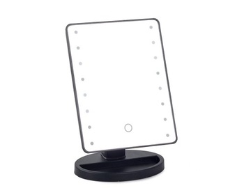 КОСМЕТИЧЕСКОЕ ЗЕРКАЛО СО СВЕТОДИОДНОЙ ПОДСВЕТКОЙ ДЛЯ МАКИЯЖА