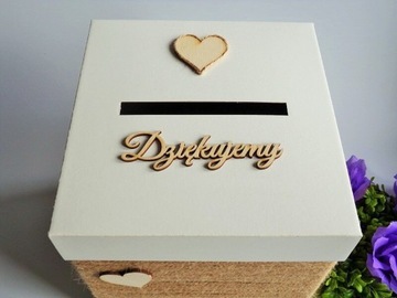 ПК3*КОробочка ДЛЯ КОНВЕРТОВ ОТ ГОСТЕЙ, свадьба в деревенском стиле