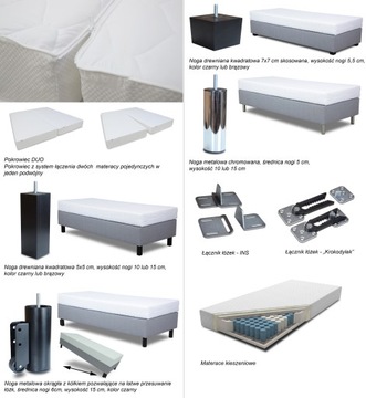 RELAXODY Z2 ОТЕЛЬ КРОВАТЬ 80x200 + МАТРАС