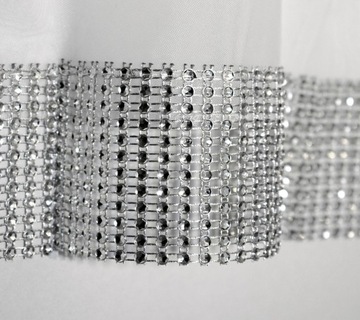 БАНК ДЛЯ ШТОР ВУАЛЬ 400x150 БЕЛЫЙ ДВОЙНОЙ ЦИРКОНИЙ